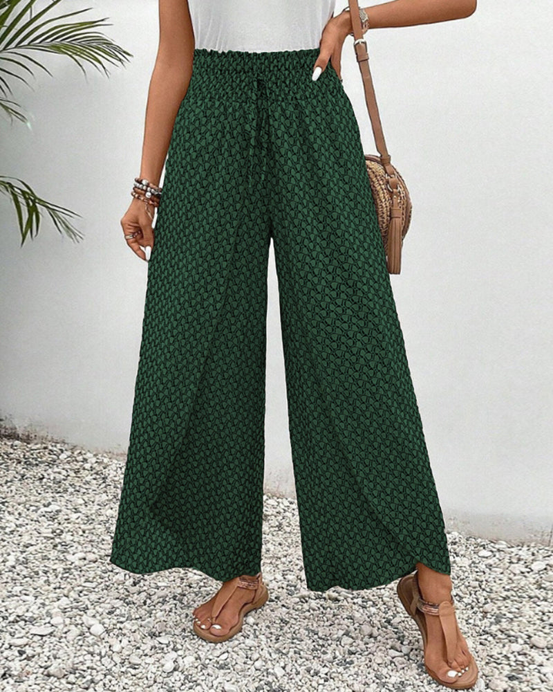 Pantalon Confort Taille Haute