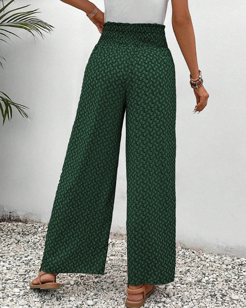 Pantalon Confort Taille Haute