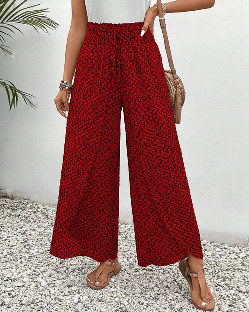 Pantalon Confort Taille Haute