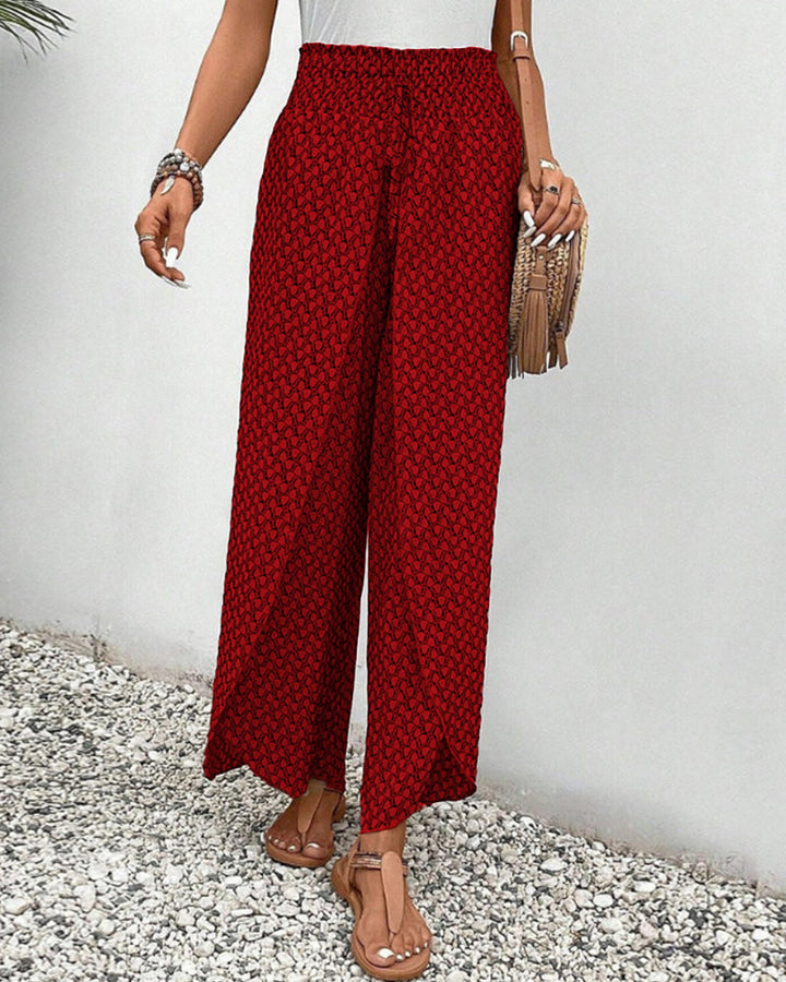 Pantalon Confort Taille Haute