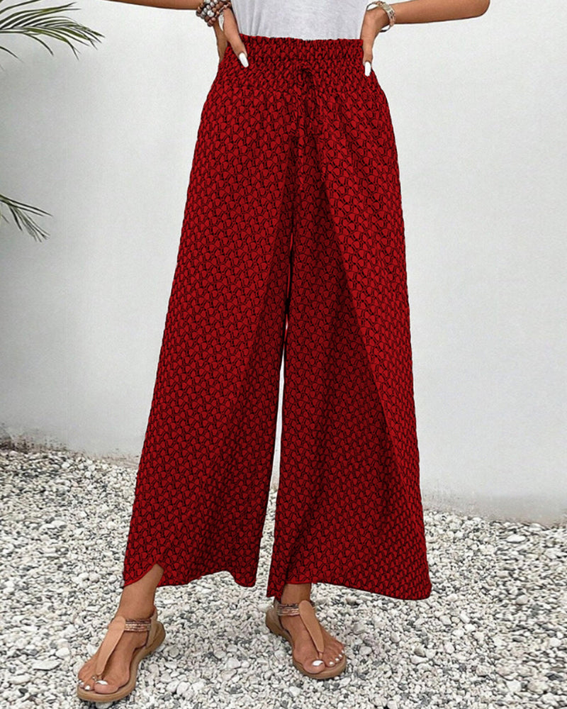 Pantalon Confort Taille Haute