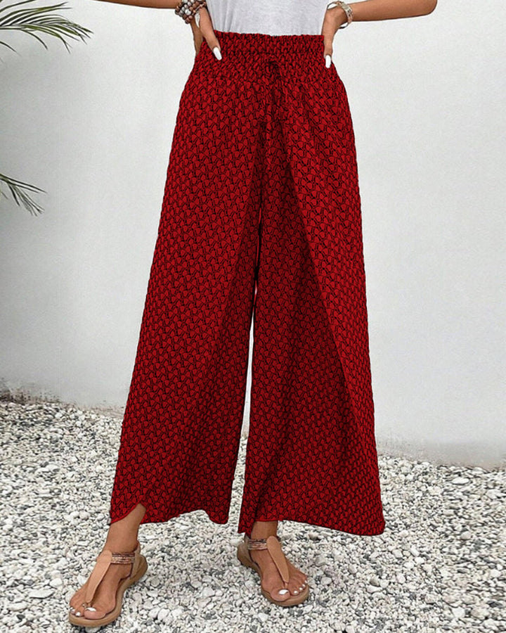 Pantalon Confort Taille Haute