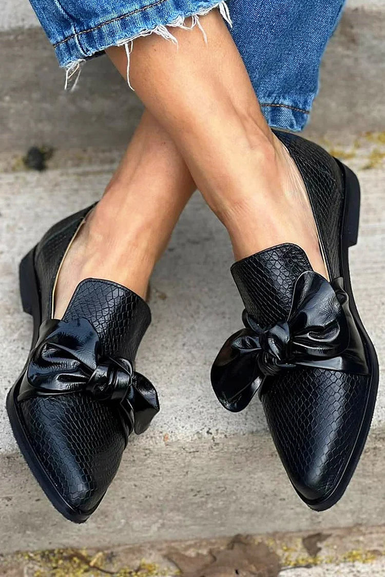 Chelsea | Mocassins élégants avec nœud