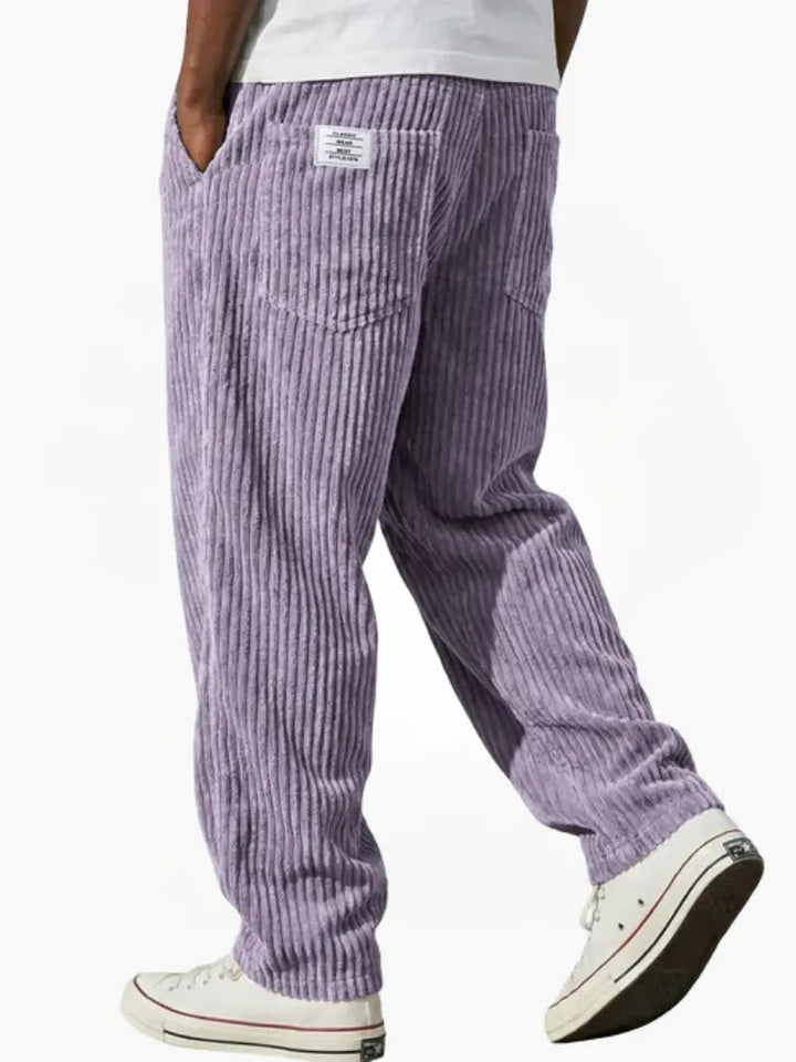 Pantalon en velours côtelé pour hommes