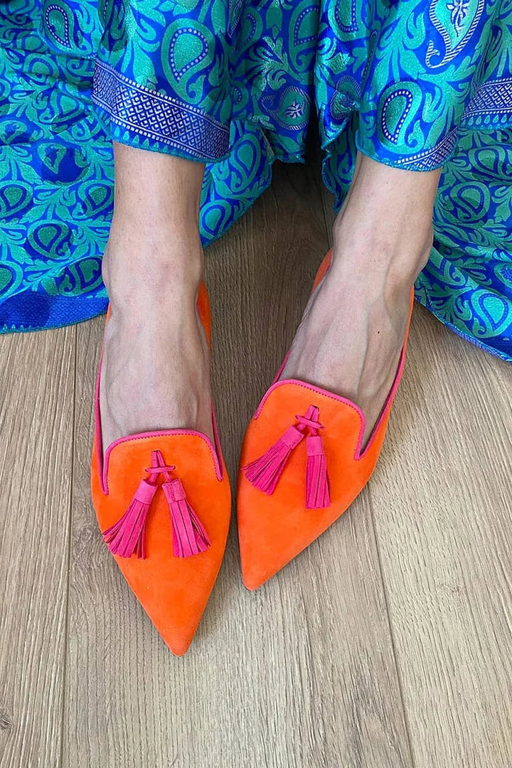 Portia | Mocassins à franges boho