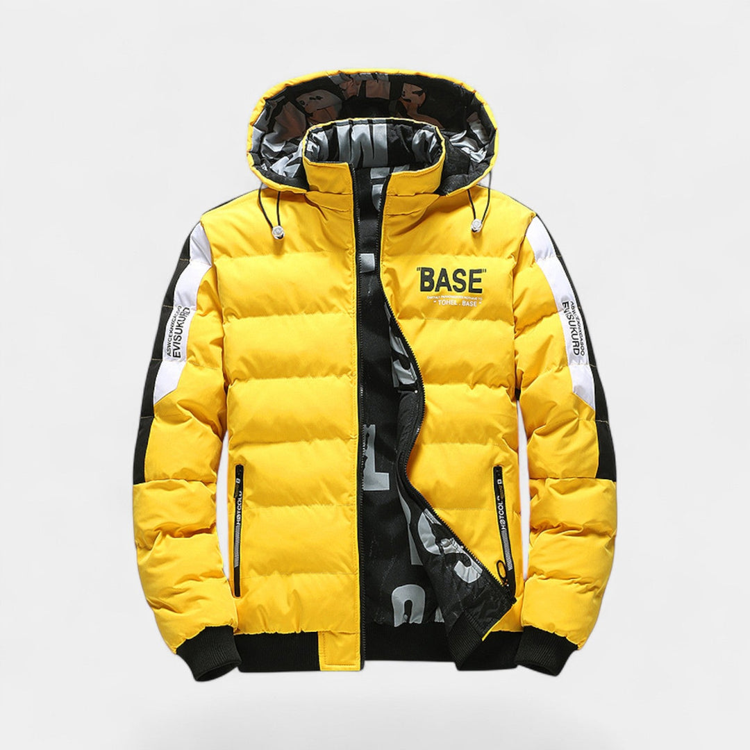 Doudoune homme réversible à capuche - manteau d&