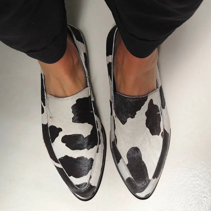 Becca | Chaussures à Imprimé Vache