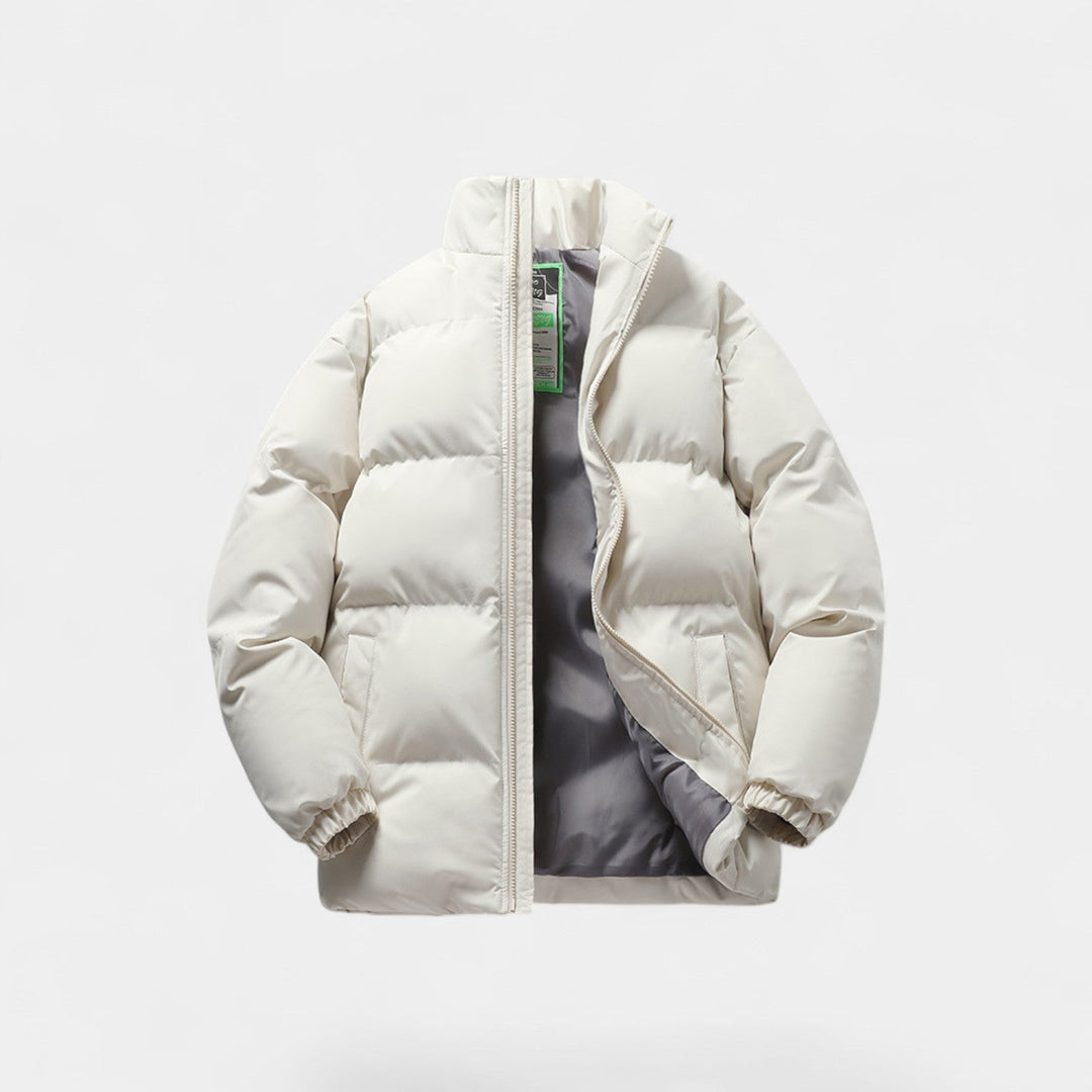 Doudoune homme coton matelassée coupe ample – chaude, raffinée, silhouette moderne