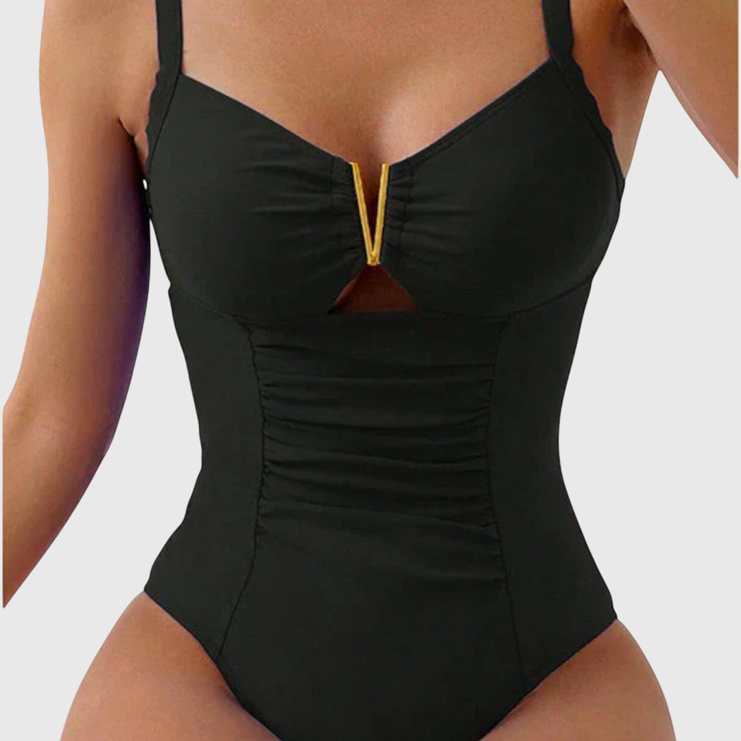 Cécile | Maillot de bain avec décolleté en V