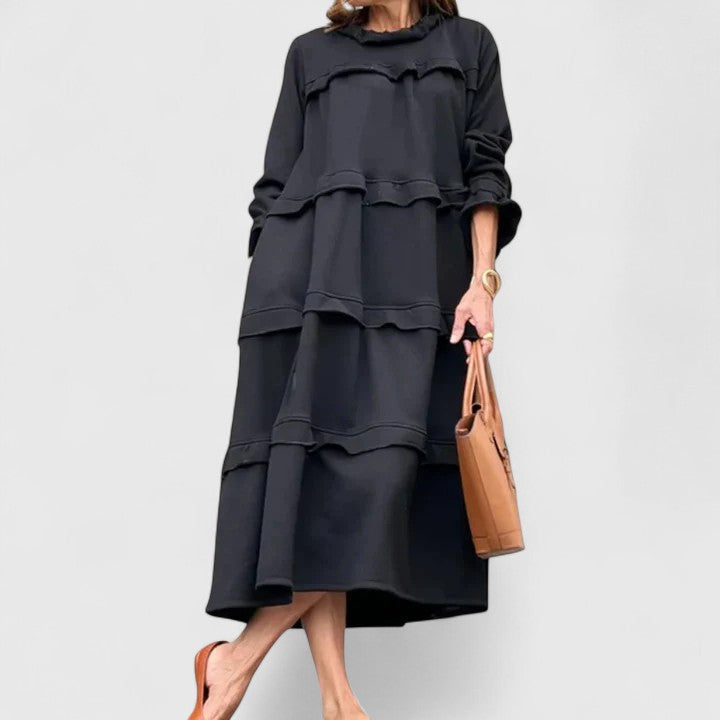 Briannelyse | Robe Midi Sophistiquée