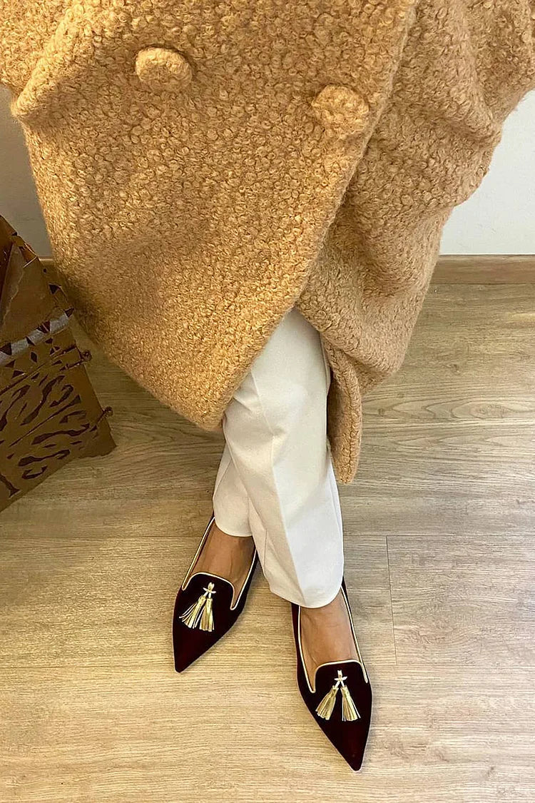 Portia | Mocassins à franges boho