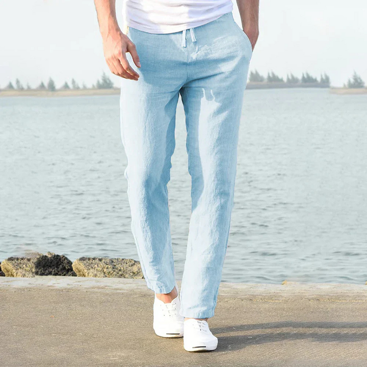 Pantalon Chino Raffiné Tailoré Léger Homme – Tissu Respirant Premium