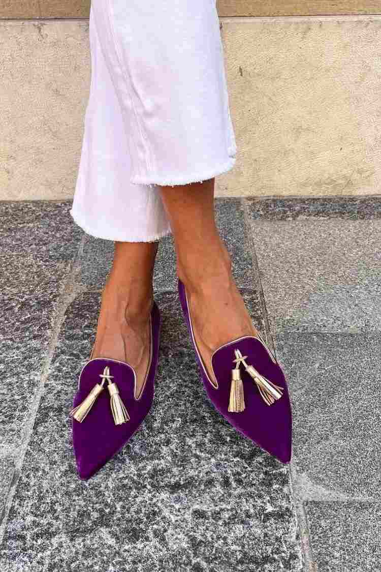 Portia | Mocassins à franges boho