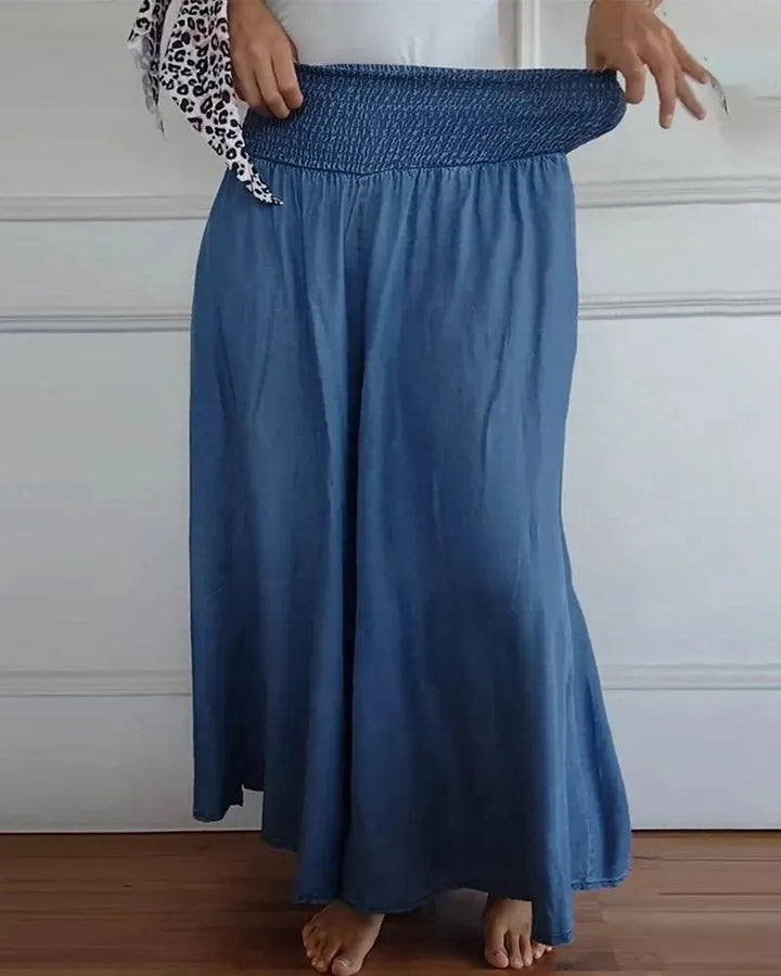 Pantalon Jupe-Culotte Femme