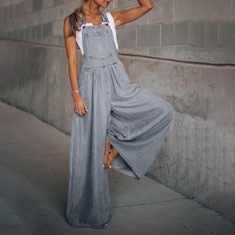 Combinaison en jean pour femme