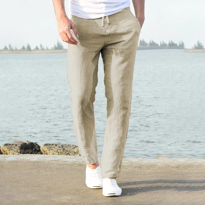 Pantalon Chino Raffiné Tailoré Léger Homme – Tissu Respirant Premium