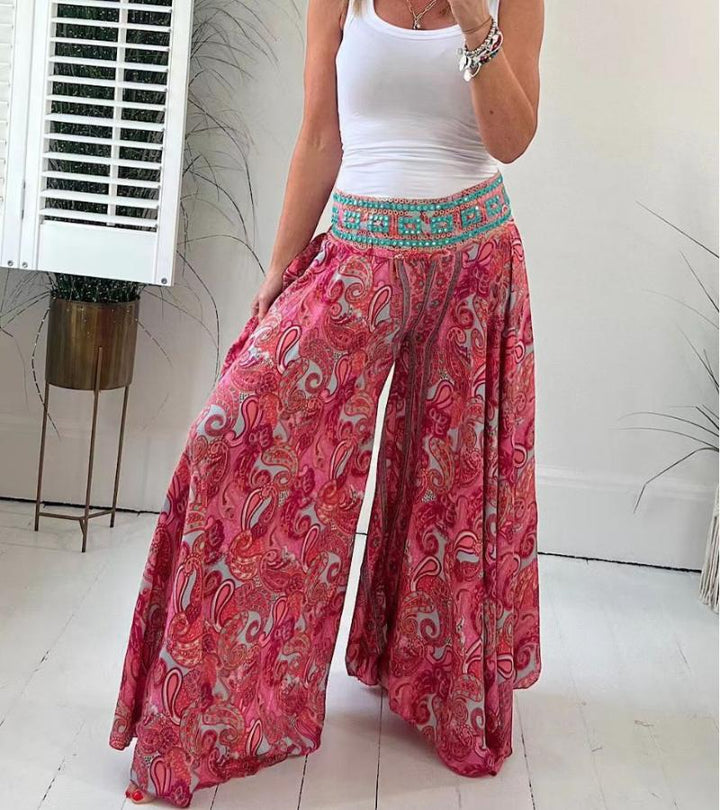 Pantalon Casual Bohème