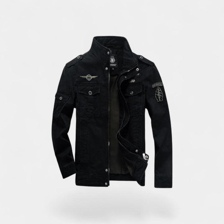 Veste cargo homme en coton style militaire – robuste, raffinée, silhouette quotidienne