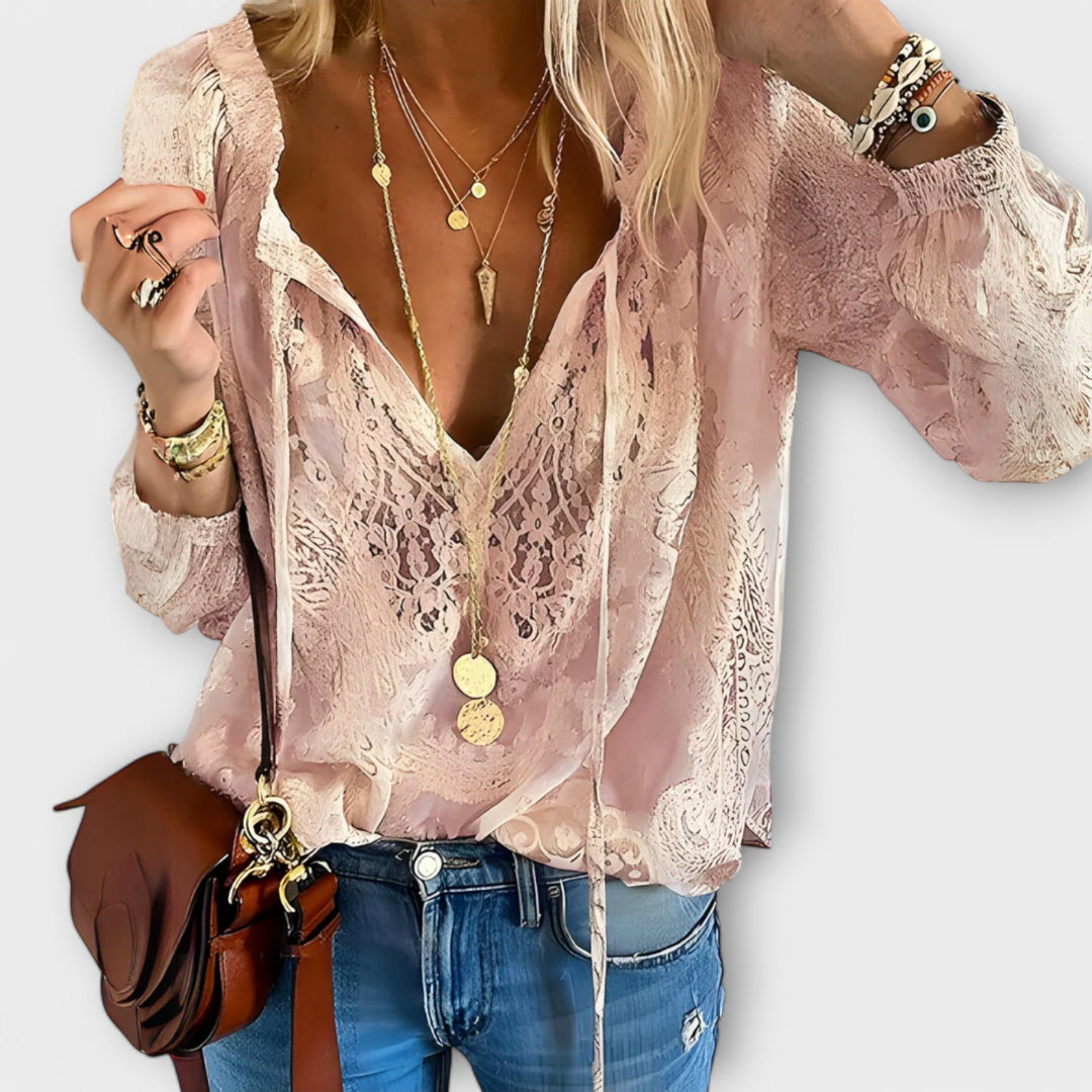Maëlle | Blouse Sophistiquée