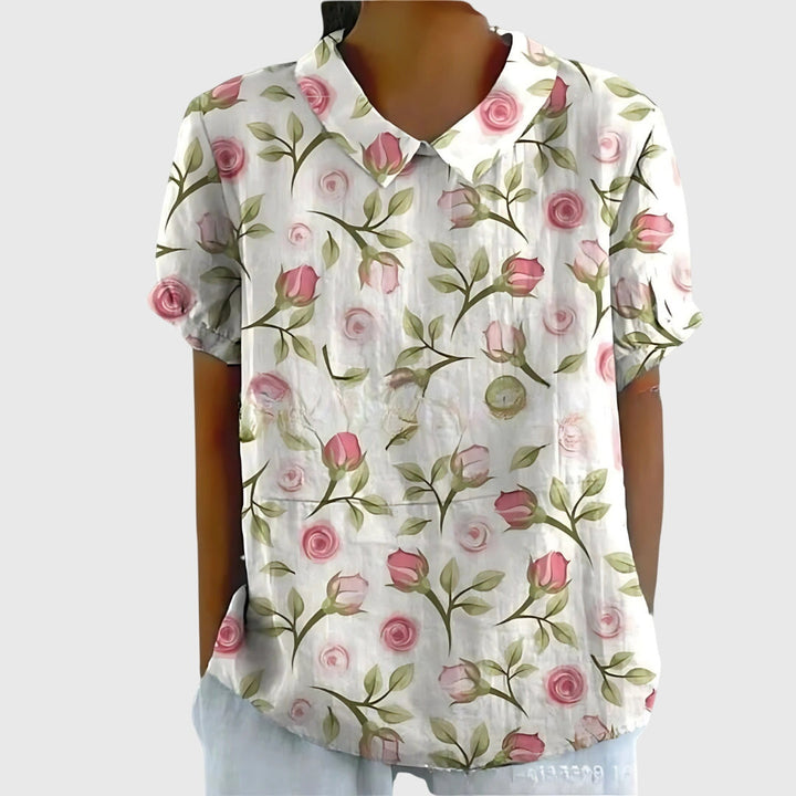 Élise | Blouse Florale