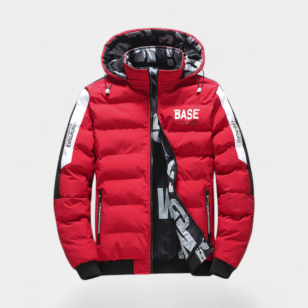 Doudoune homme réversible à capuche - manteau d&