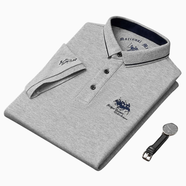 Polo Homme Classique – Coton Premium avec Finition Contrastée