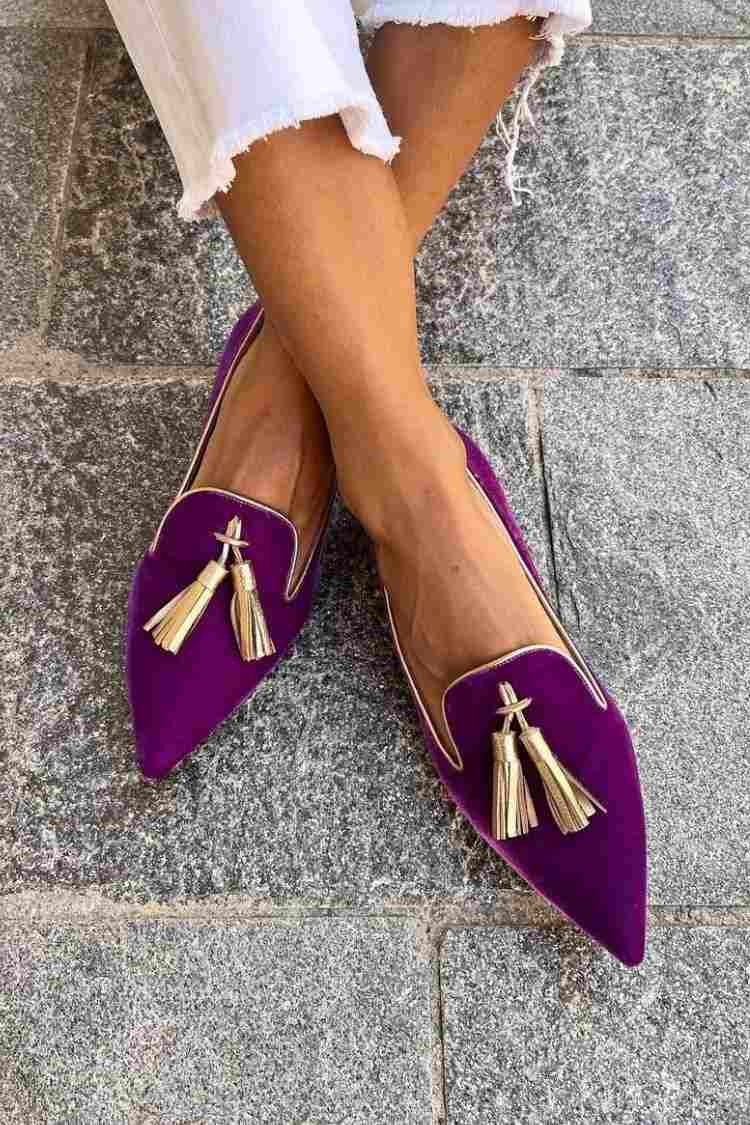 Portia | Mocassins à franges boho