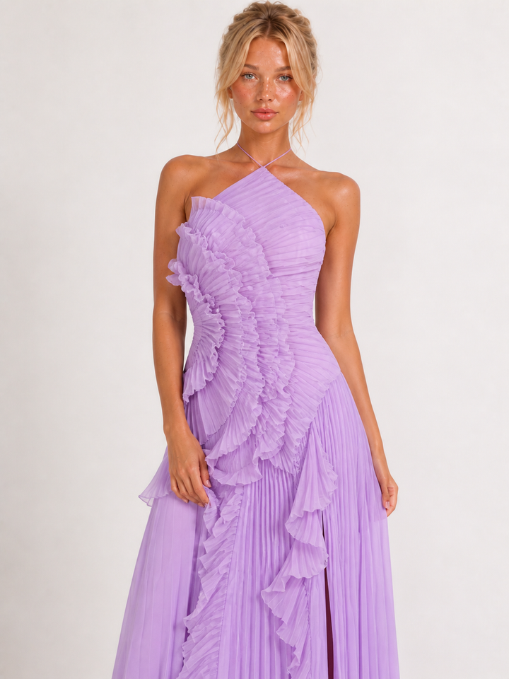 Violette Robe Floraison