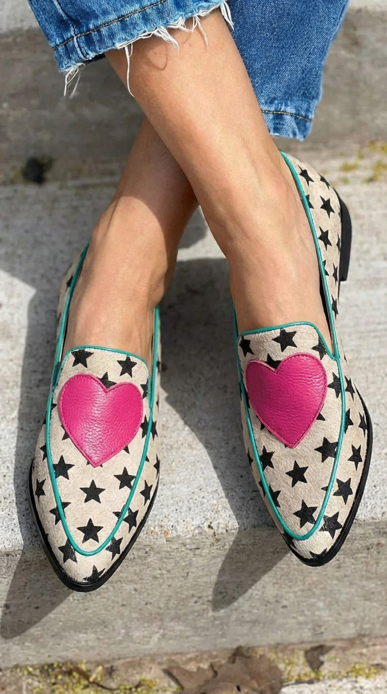 Marisol | Mocassins Cœurs Ludiques