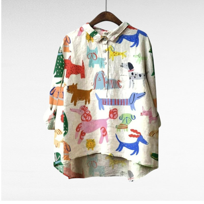 Amélie | Blouse élégante d’été