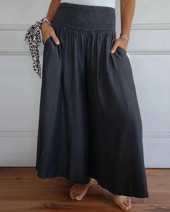 Pantalon Jupe-Culotte Femme