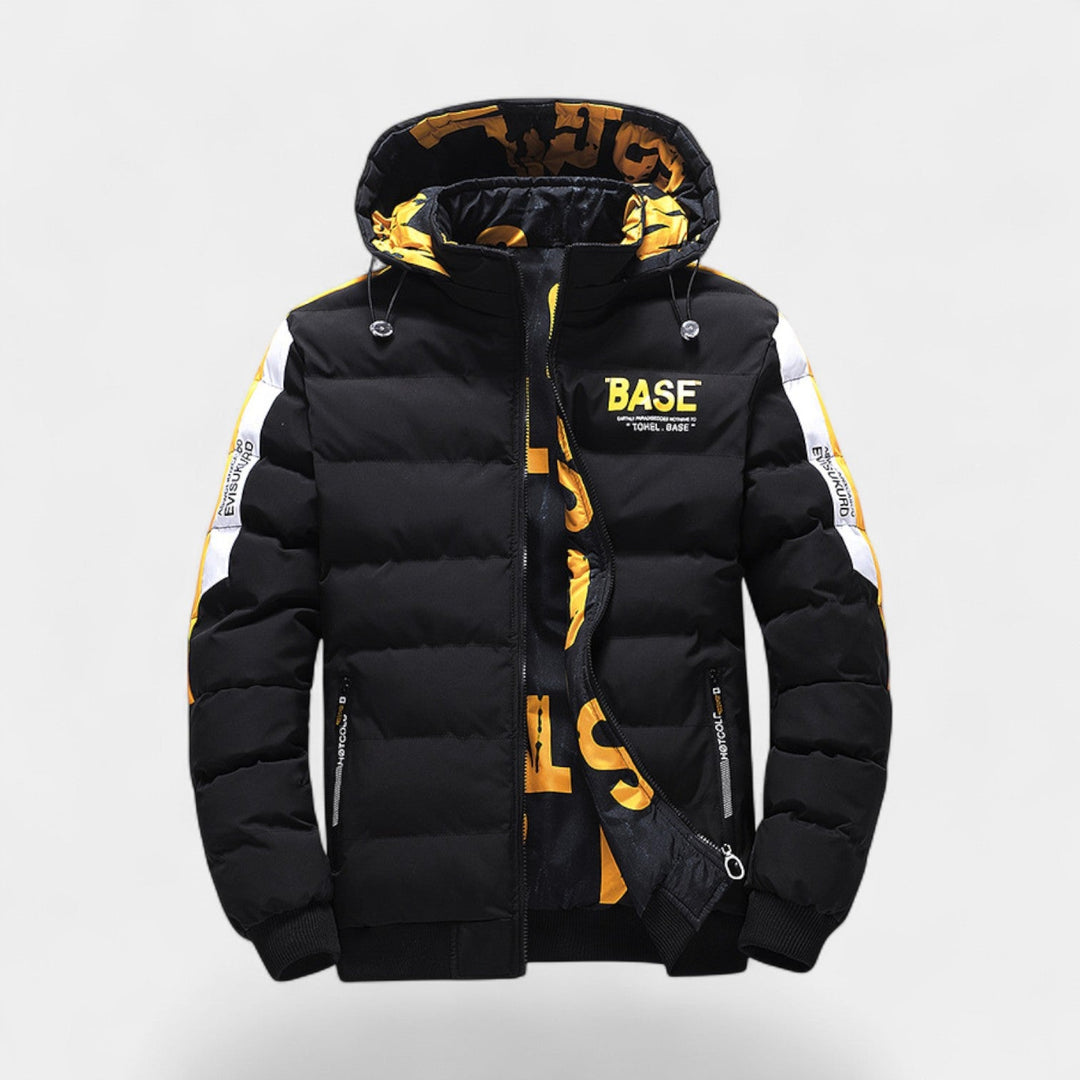 Doudoune homme réversible à capuche - manteau d&
