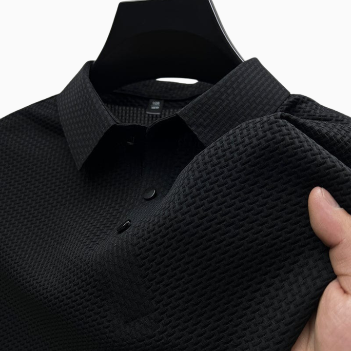 Polo Homme Texturé Premium – Maille Moderne et Élégante