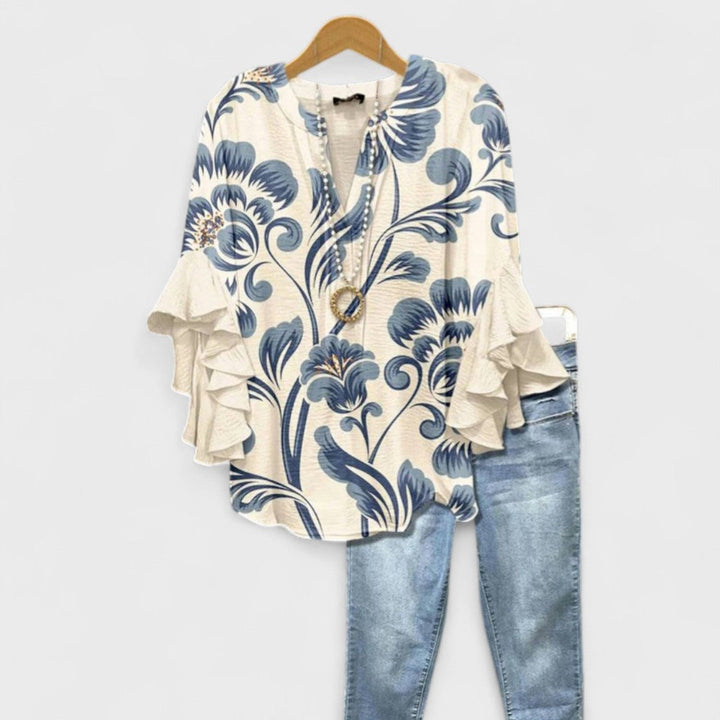 Blouse légère pour femme – Respirante, élégante et décontractée, style quotidien
