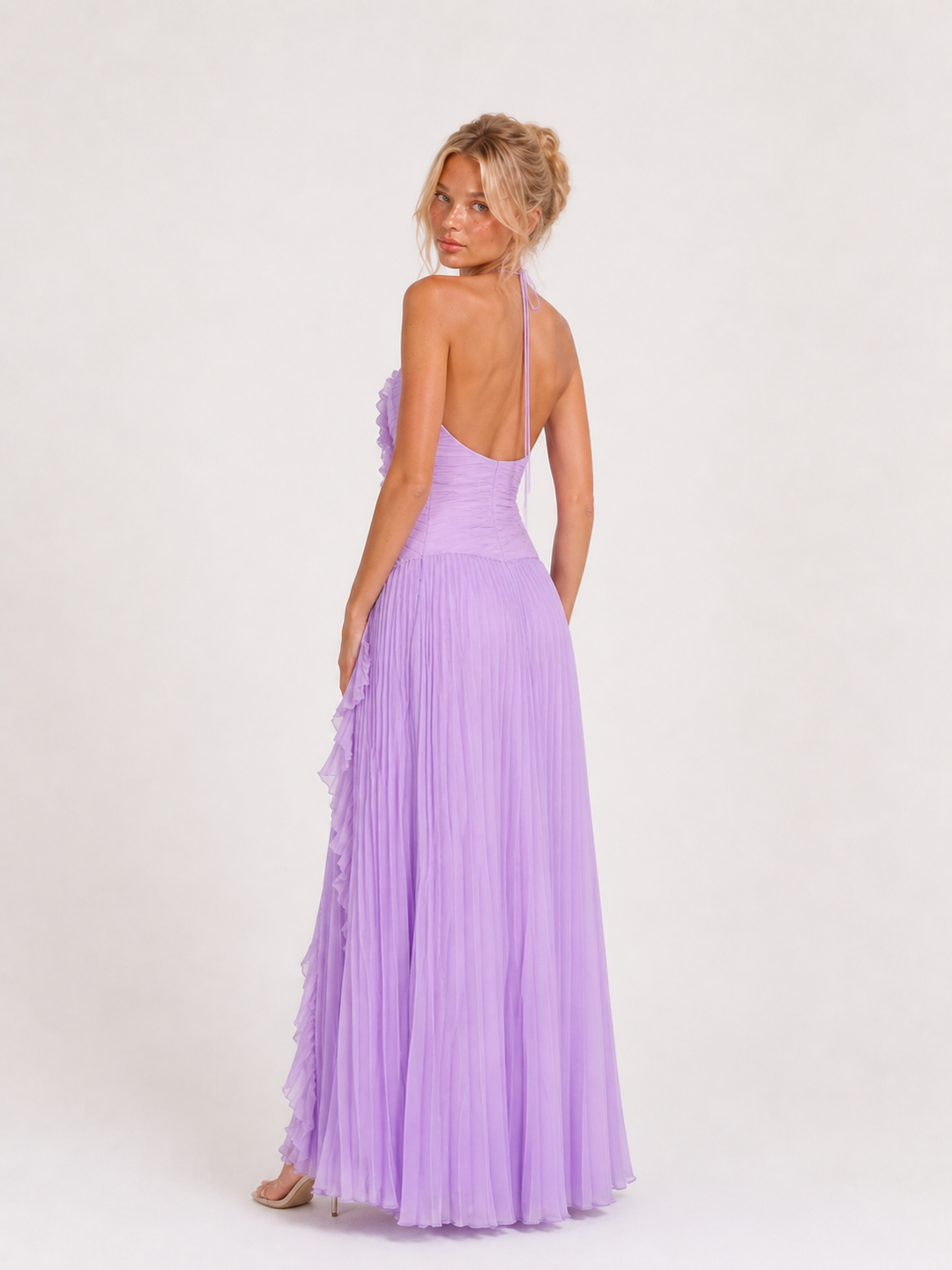 Violette Robe Floraison