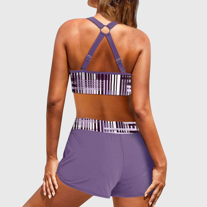 Jeanne | Bikini Taille Haute Côtelé