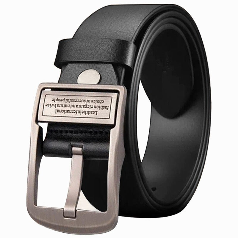 Ceinture en denim polyvalente décontractée et business pour homme – Accessoire élégant du quotidien