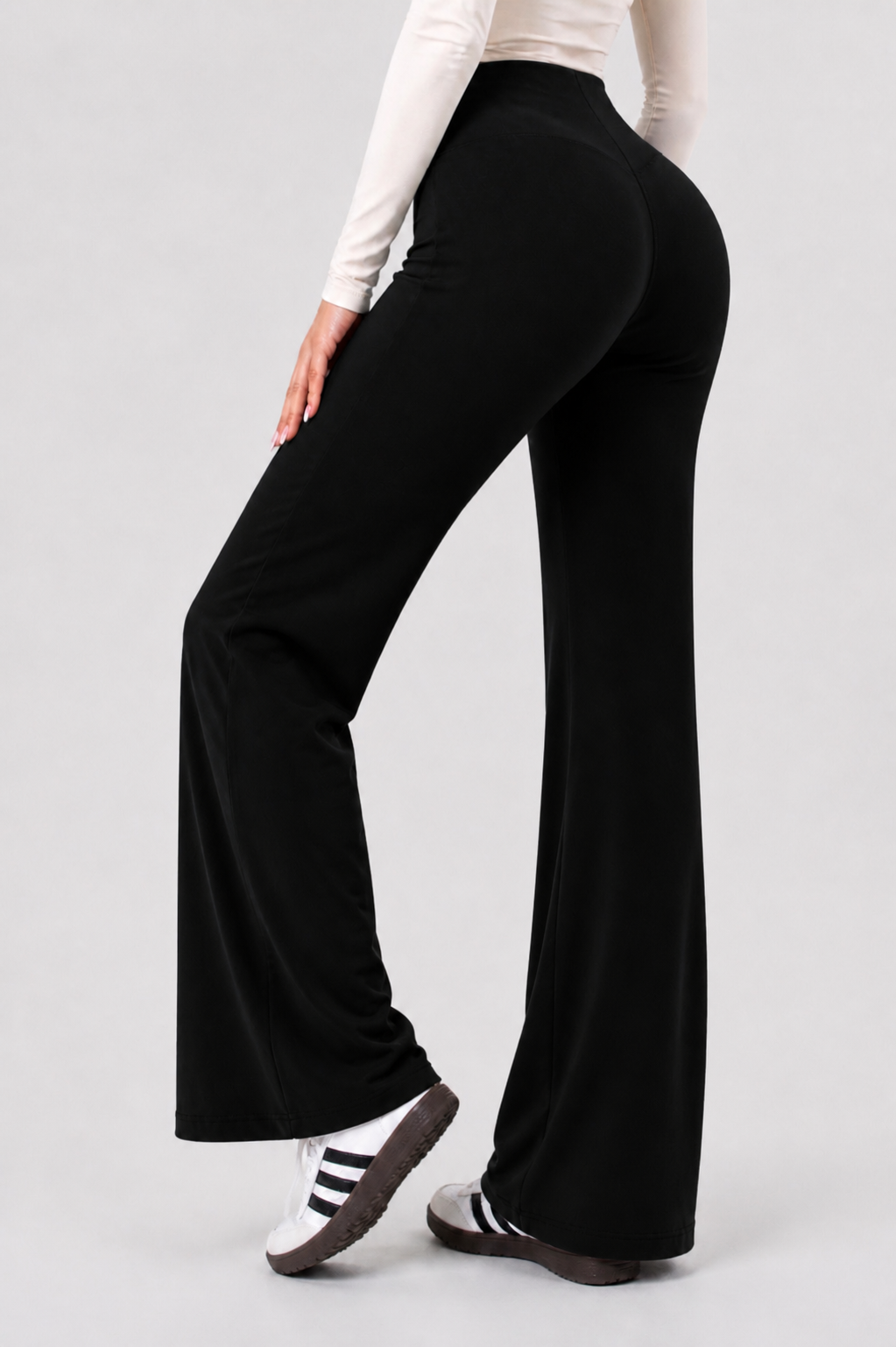 Pantalon Évasé Sculpt