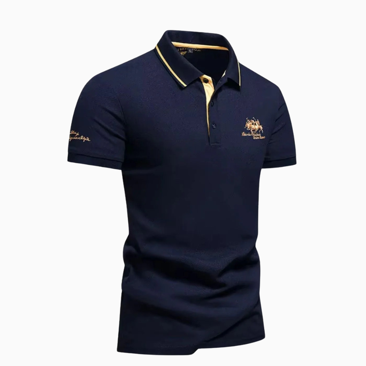 Polo Homme Classique – Coton Premium avec Finition Contrastée