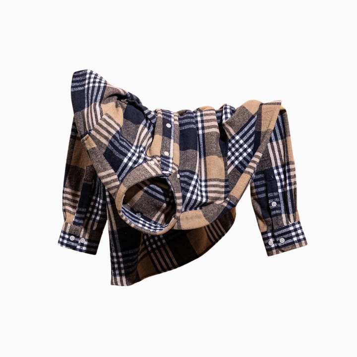Chemise Homme à Carreaux – Style Flanelle Manches Longues