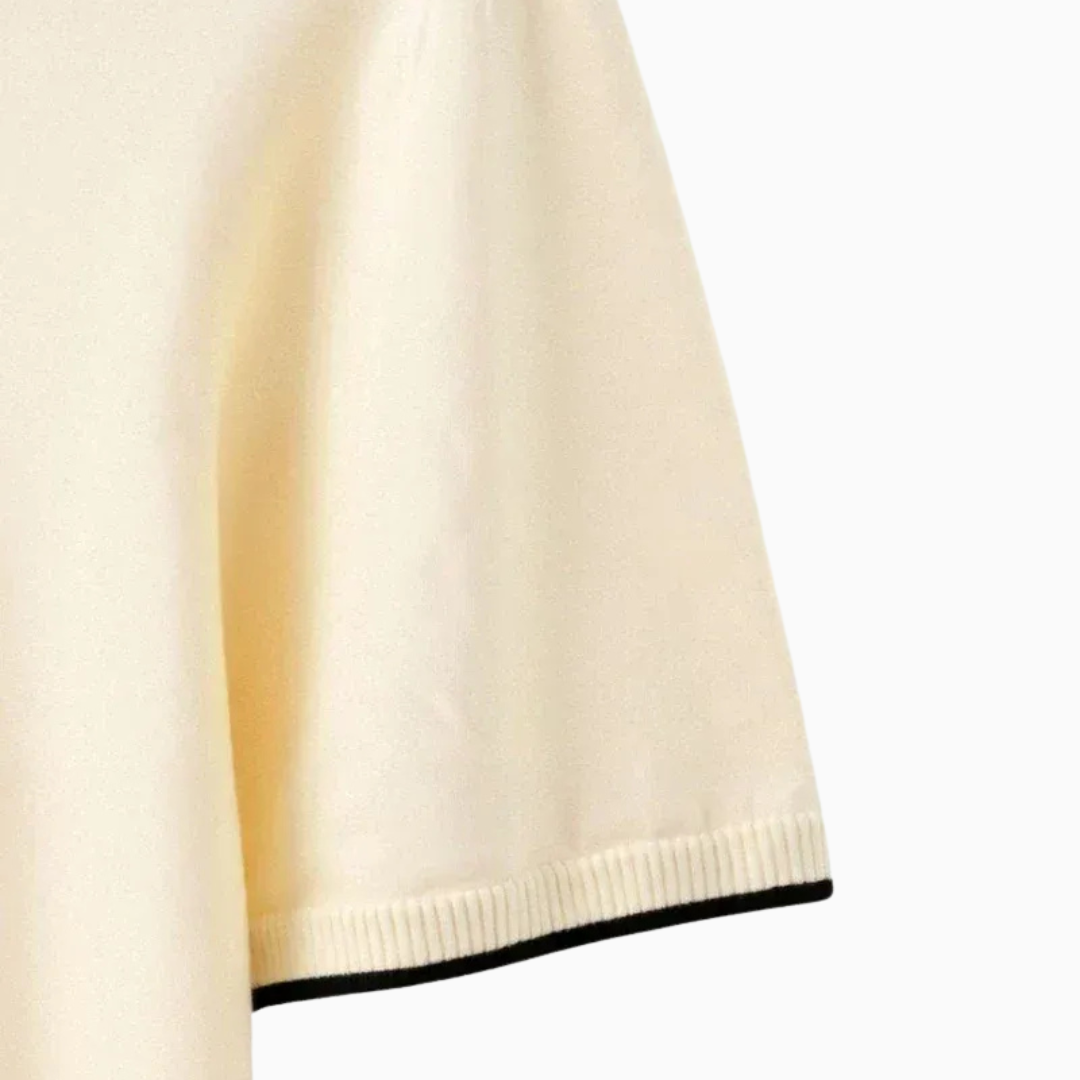 Polo Homme Classique – Finition Contrastée