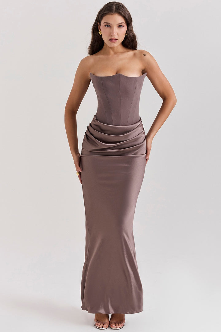 Céleste Robe Sculptante Nuit