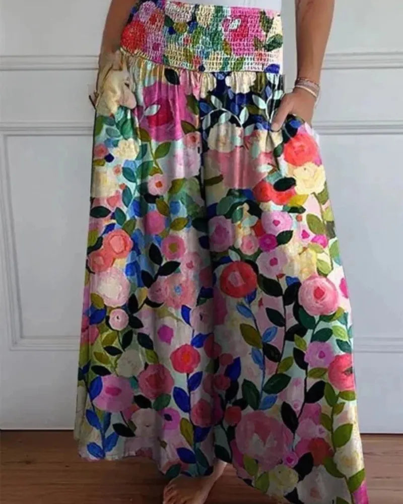 Pantalon Jupe-Culotte Femme