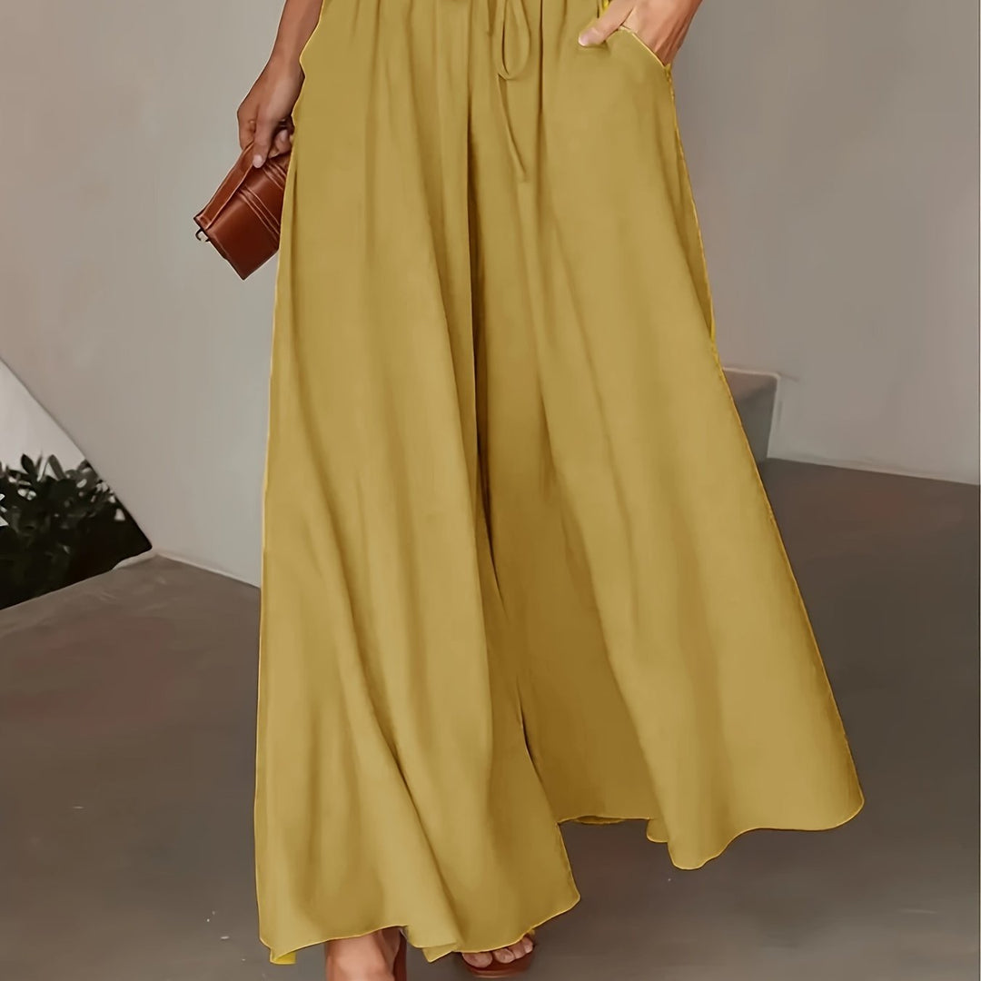 Pantalon Jambe Large Chic