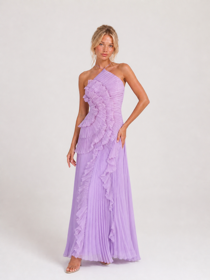 Violette Robe Floraison