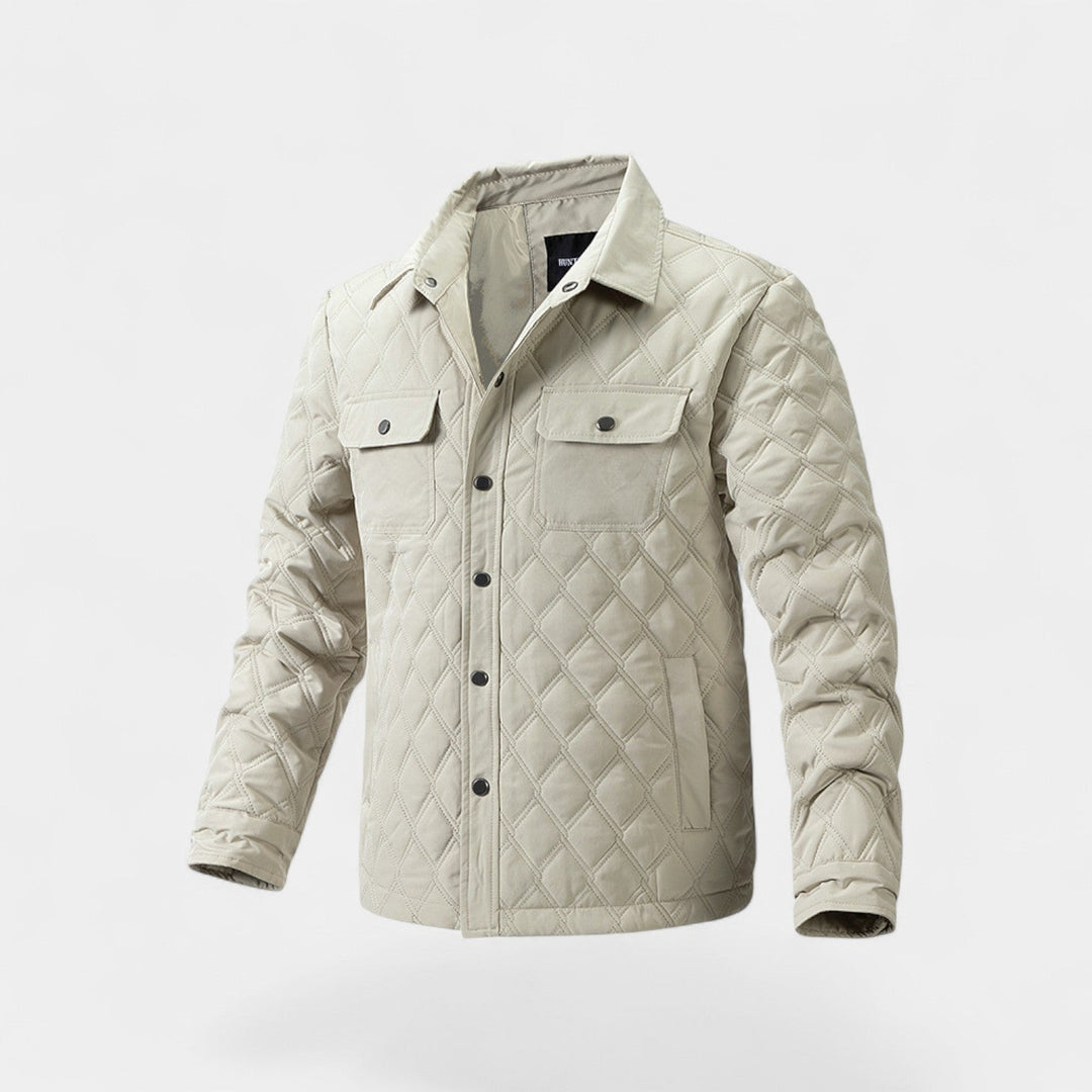 Veste Matelassée Homme Coton – Outerwear Classique Tailorisé