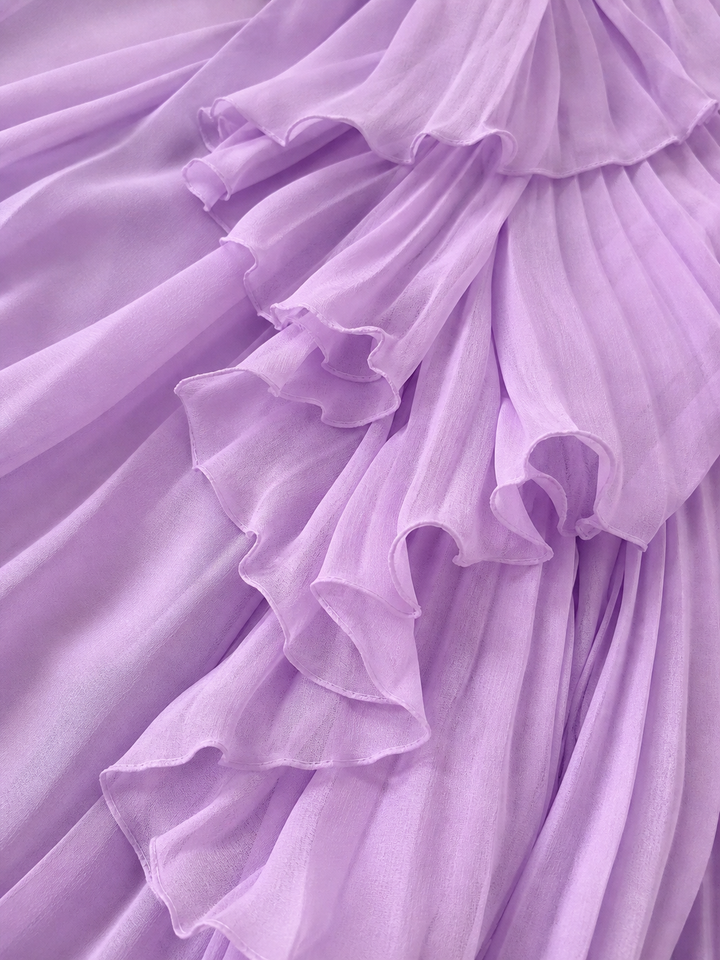 Violette Robe Floraison