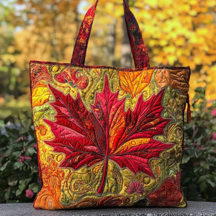 Sac fait main - Érable au coucher du soleil