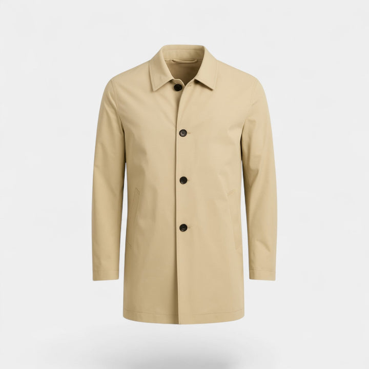 Trench coat homme mi-long – manteau formel léger