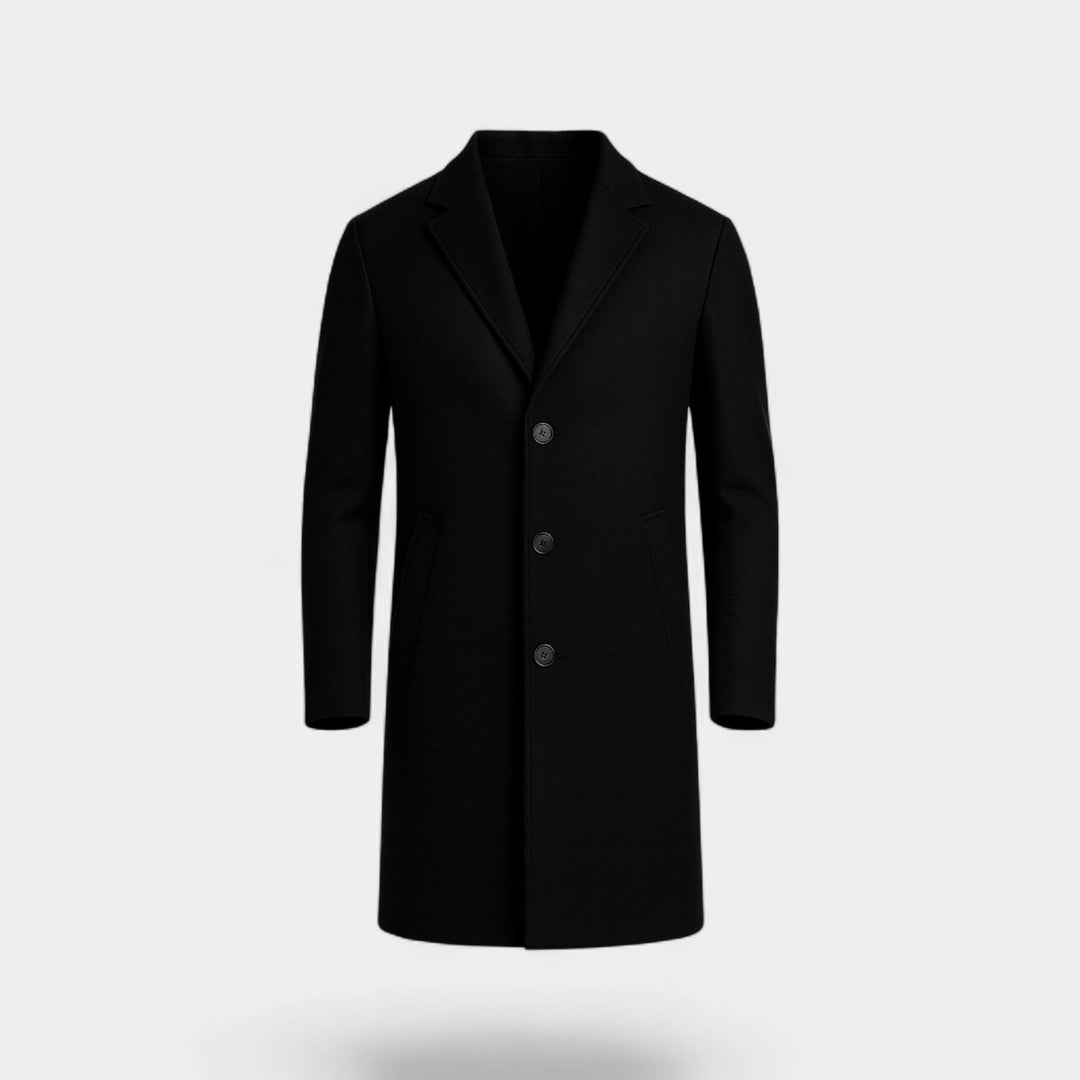 Manteau homme coton casual – Style coupe-vent mi-long